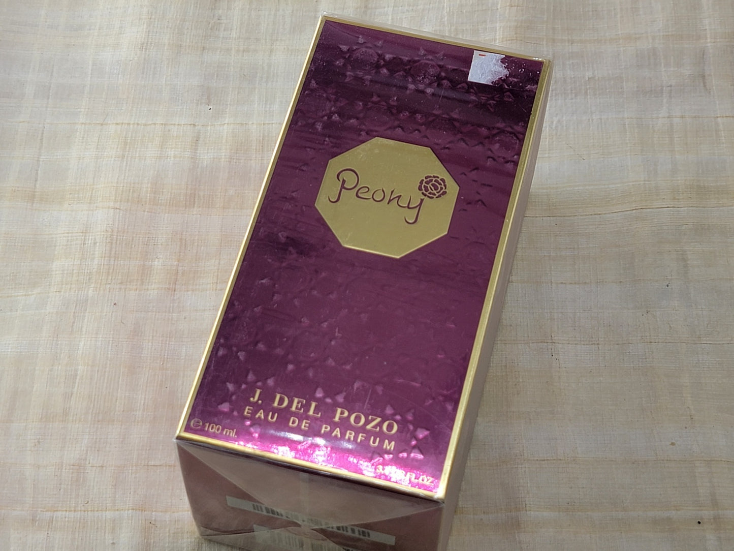 Desert Flowers Peony Jesus Del Pozo Unisex EDP Spray 100 ml 3.4 oz, Vintage, Rare, Sealed