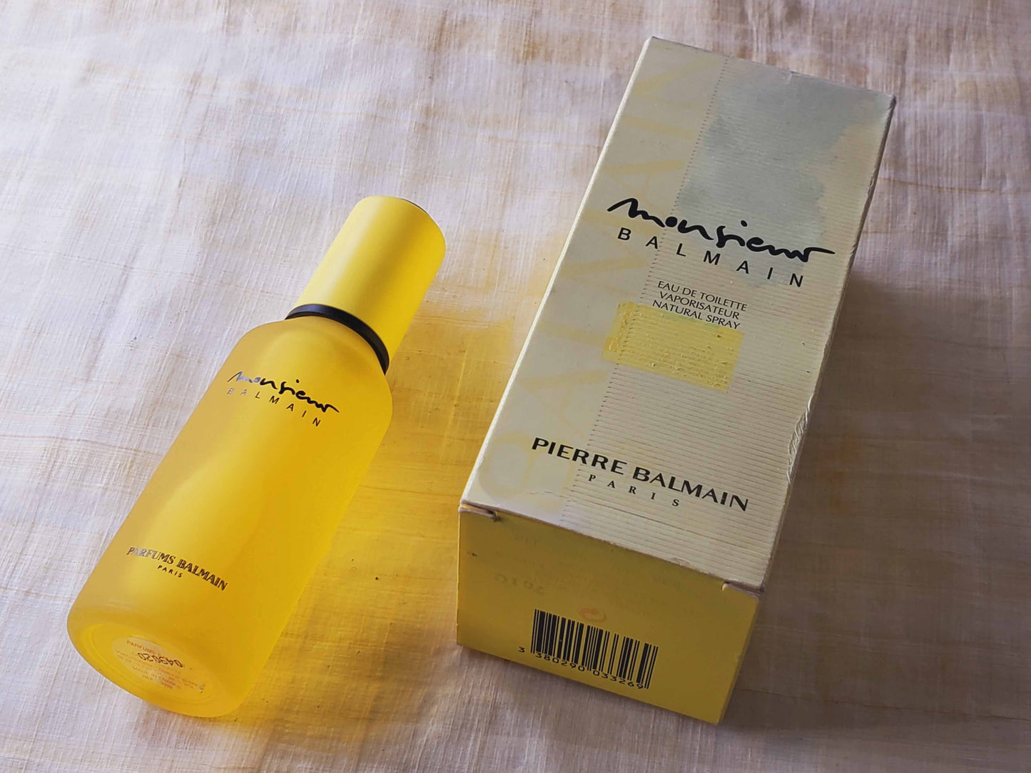 Monsieur Balmain Pierre Balmain for men EDT Spray 100 ml 3.4 oz OR 50 ml 1.7 oz, Rare, Vintage