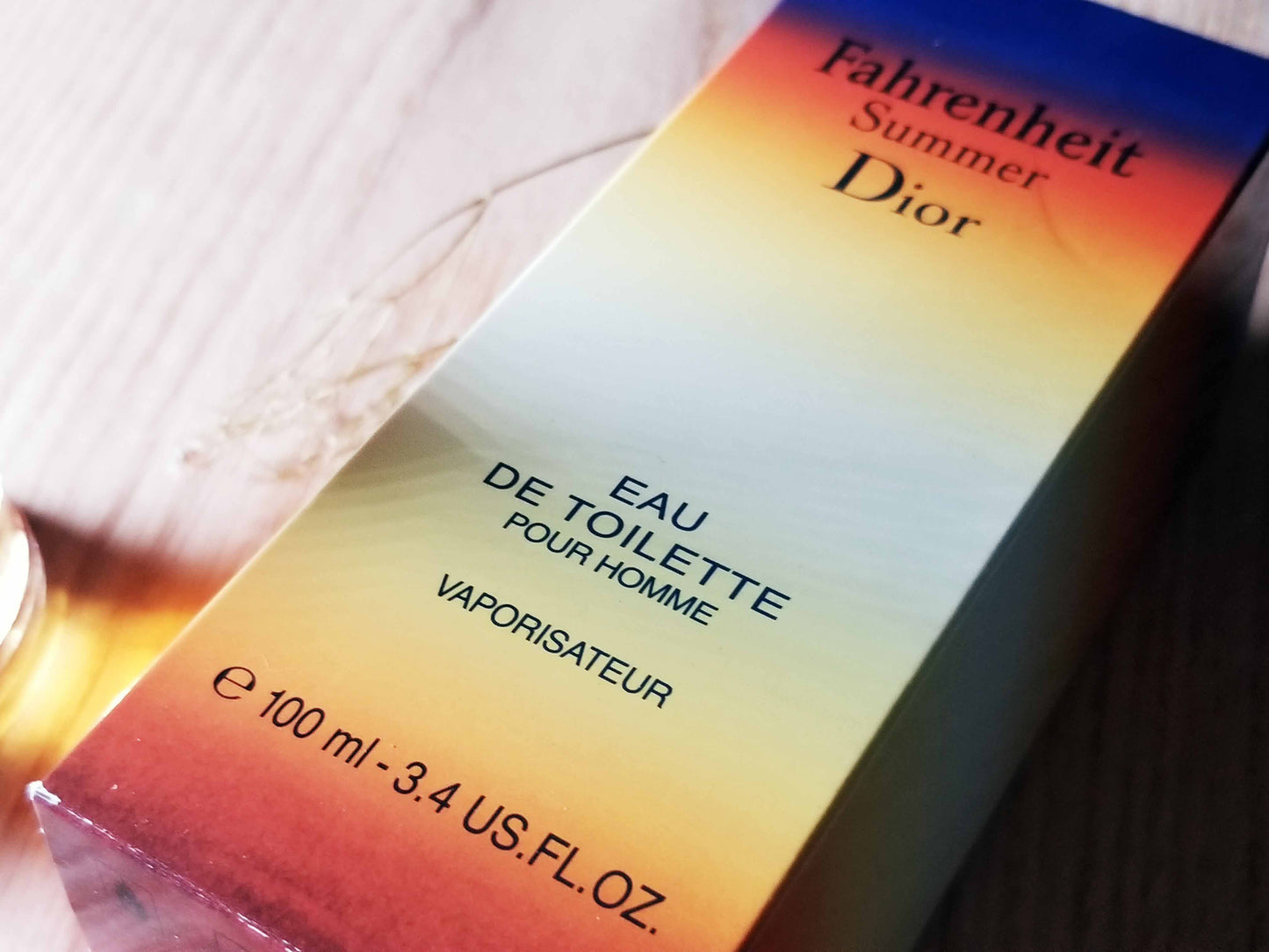 Fahrenheit Summer 2002 Dior for men EDT Spray 100 ml 3.4 oz, Rare, Vintage
