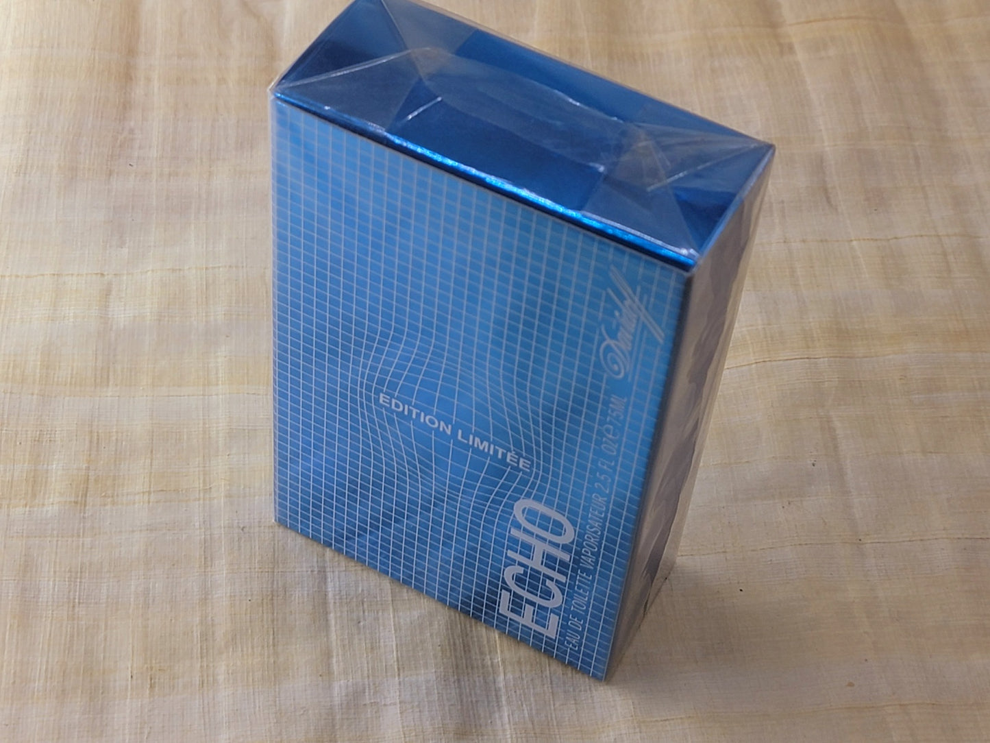 Davidoff Echo Limited Edition for men EDT Spray 75 ml 2.5 oz, Vintage, Rare, Sealed