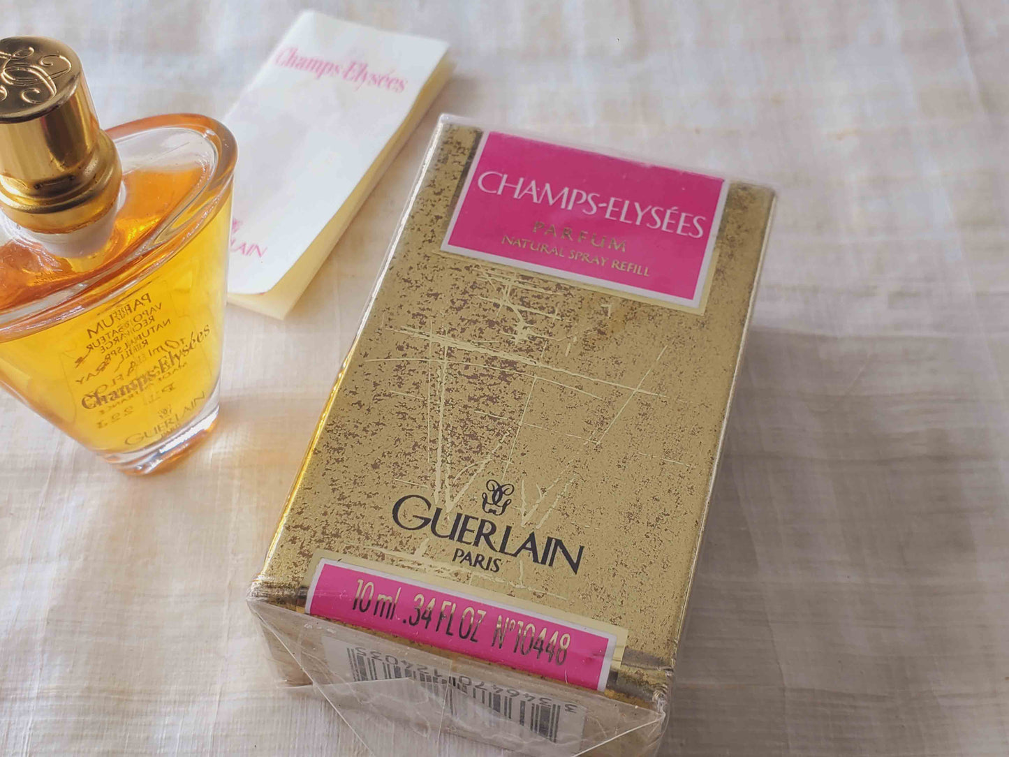 Champs Elysees Extract Guerlain for women Parfum Extrait Spray 10 ml 0,34 oz, Recharge, Vintage, Rare