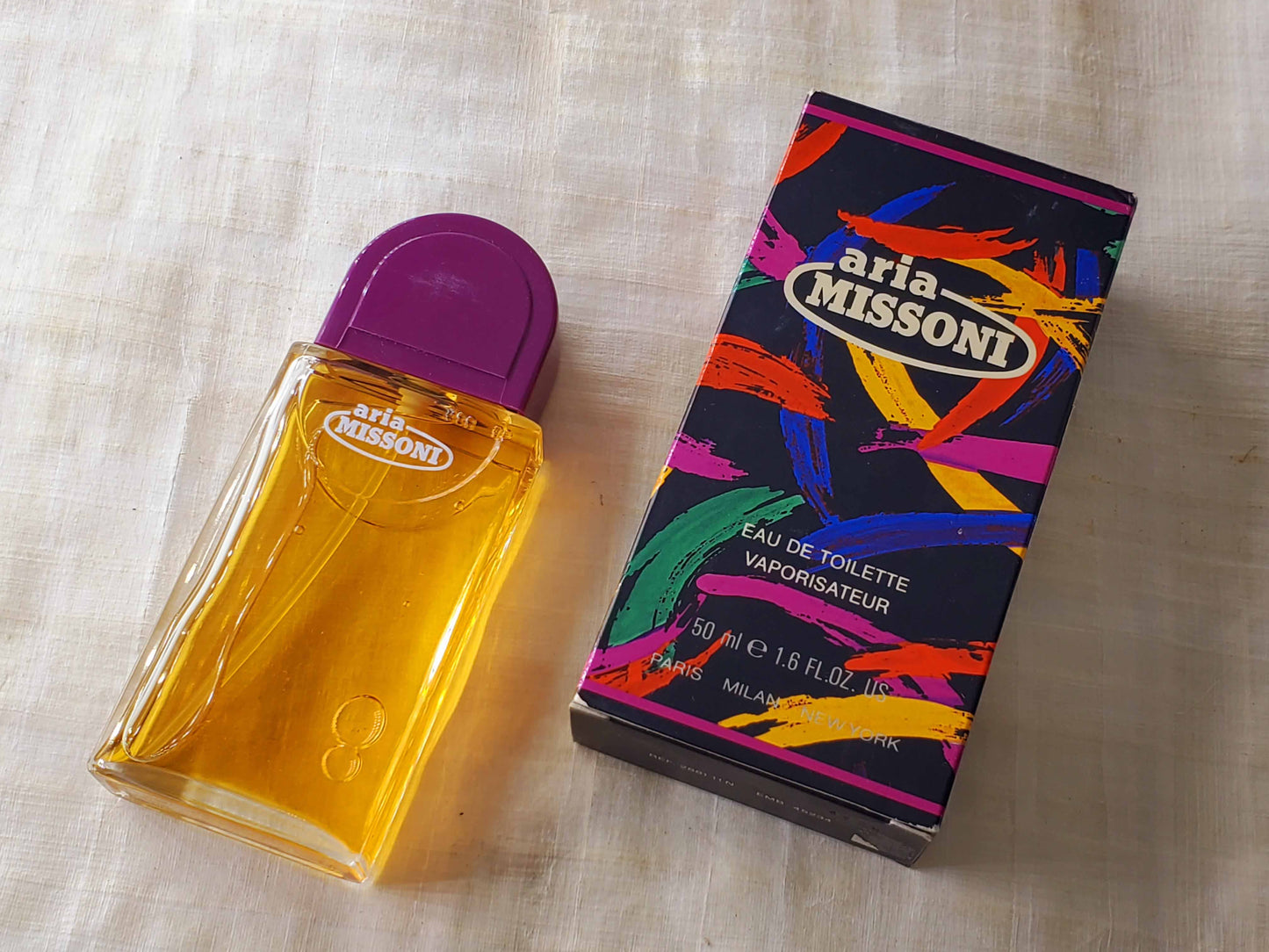 Aria Missoni for women EDT Spray 100 ml 3.4 oz OR 50 ml 1.7 oz, Rare, Vintage