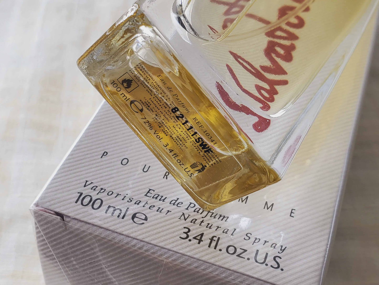 Salvatore Ferragamo pour Femme for women EDT Spray 100 ml 3.4 oz, Vintage, Rare