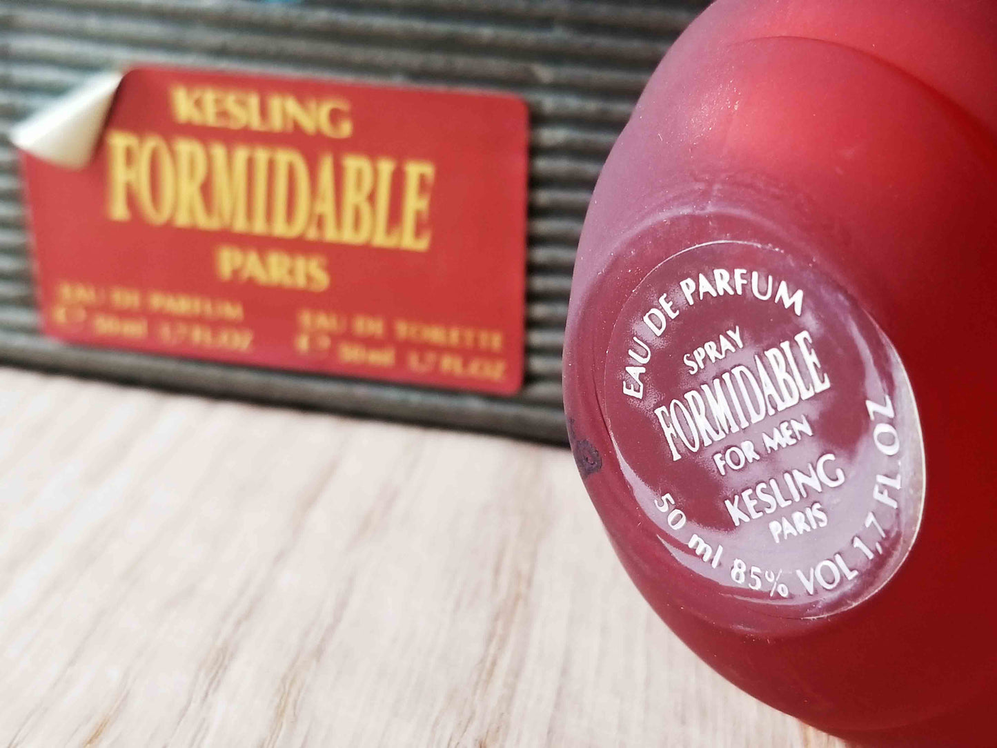 Formidable Kesling for women EDP Spray 100 ml 3.4 oz + EDT Spray 100 ml 3.4 oz Or 50 ml 1.7 oz + EDT Spray 50 ml 1,7 oz, Vintage, Rare