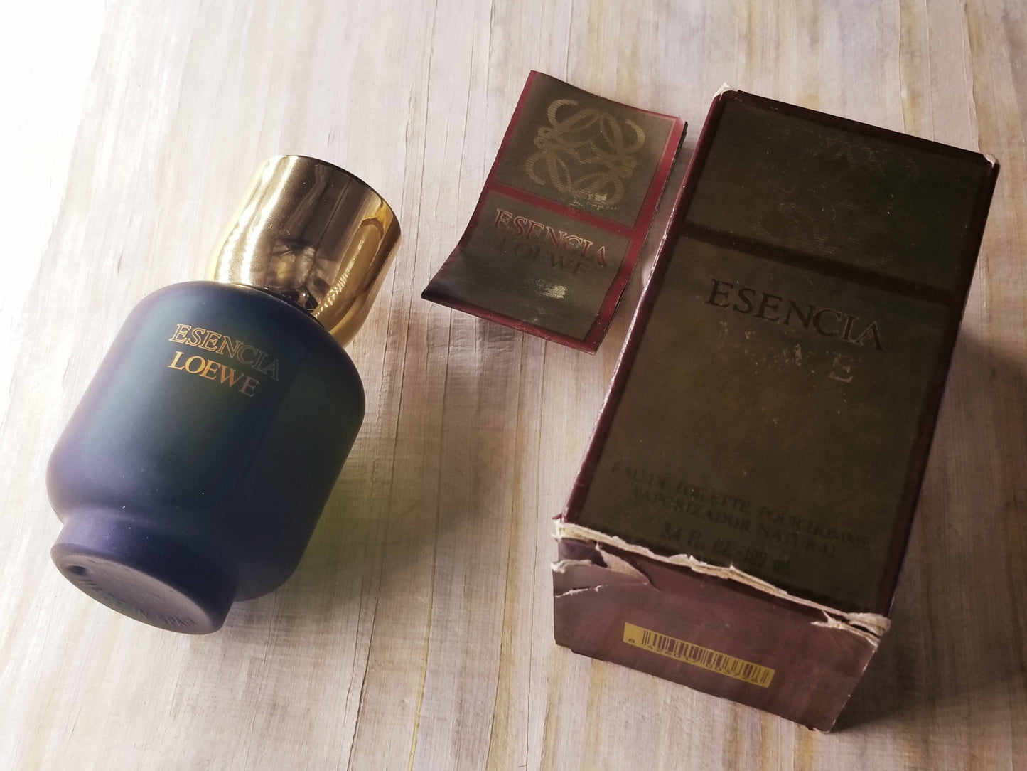 Esencia pour Homme Loewe for men EDT Spray 100 ml 3.4 oz OR 30 ml 1 oz, vintage, rare
