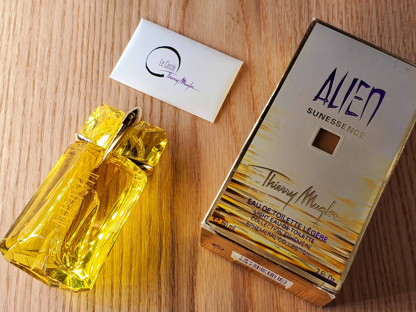 Alien Sunessence EDT Legere Mugler for women EDT Spray 60 ml 2 oz, Vintage, Rare