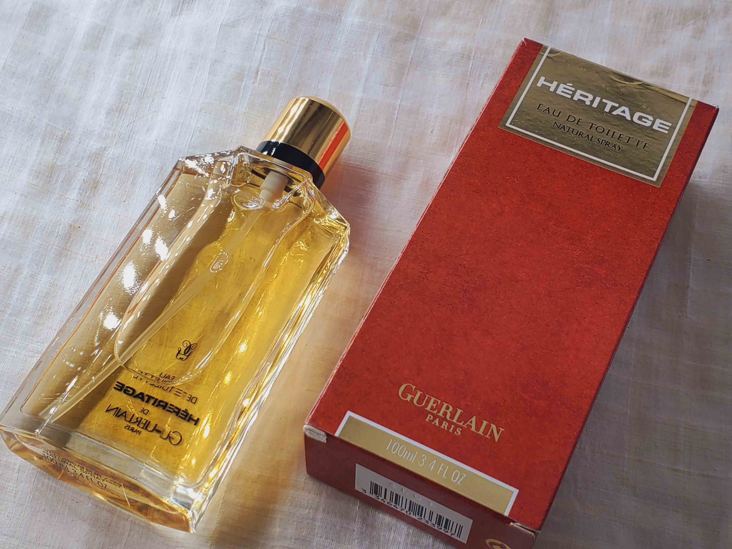 Heritage Guerlain for men EDT Spray 100 ml 3.4 oz, Rare, Vintage