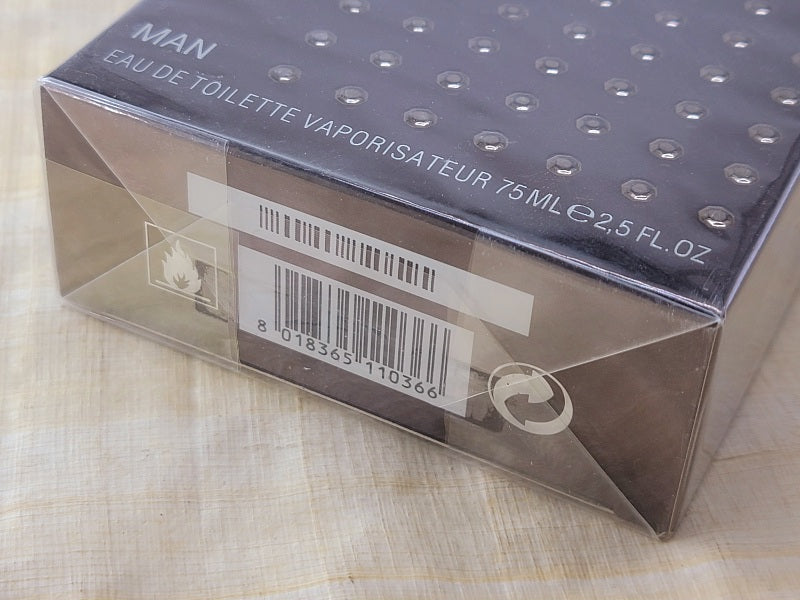Jeans Couture Man Versace for men EDT Spray 75 ml 2.5 oz, Rare, Vintage, Sealed