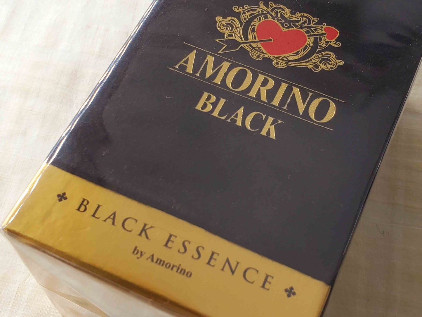 Amorino Black - Essence Paris Gallery EDT Spray 100 ml 3.4 oz, Vintage, Rare, Sealed