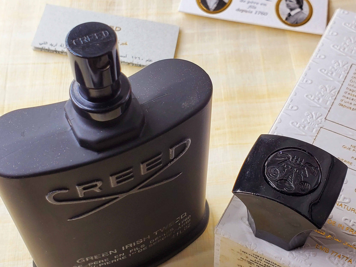 Green Irish Tweed Creed for men EDT Spray 120 ml 4 oz, Rare, Vintage
