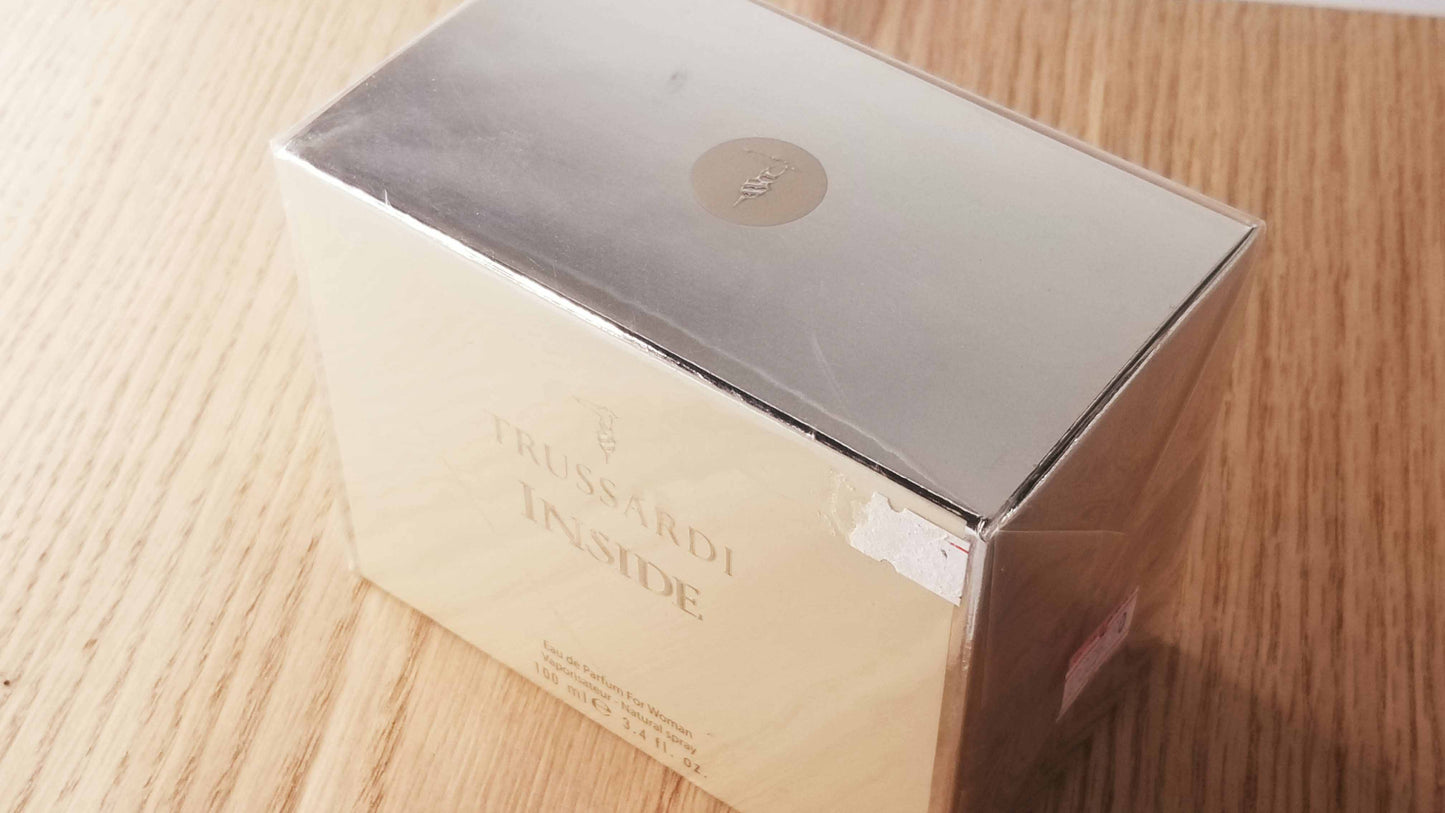 Trussardi Inside for women EDP Spray 100 ml 3.4 oz OR 50 ml 1.7 oz, Vintage, Rare, Sealed