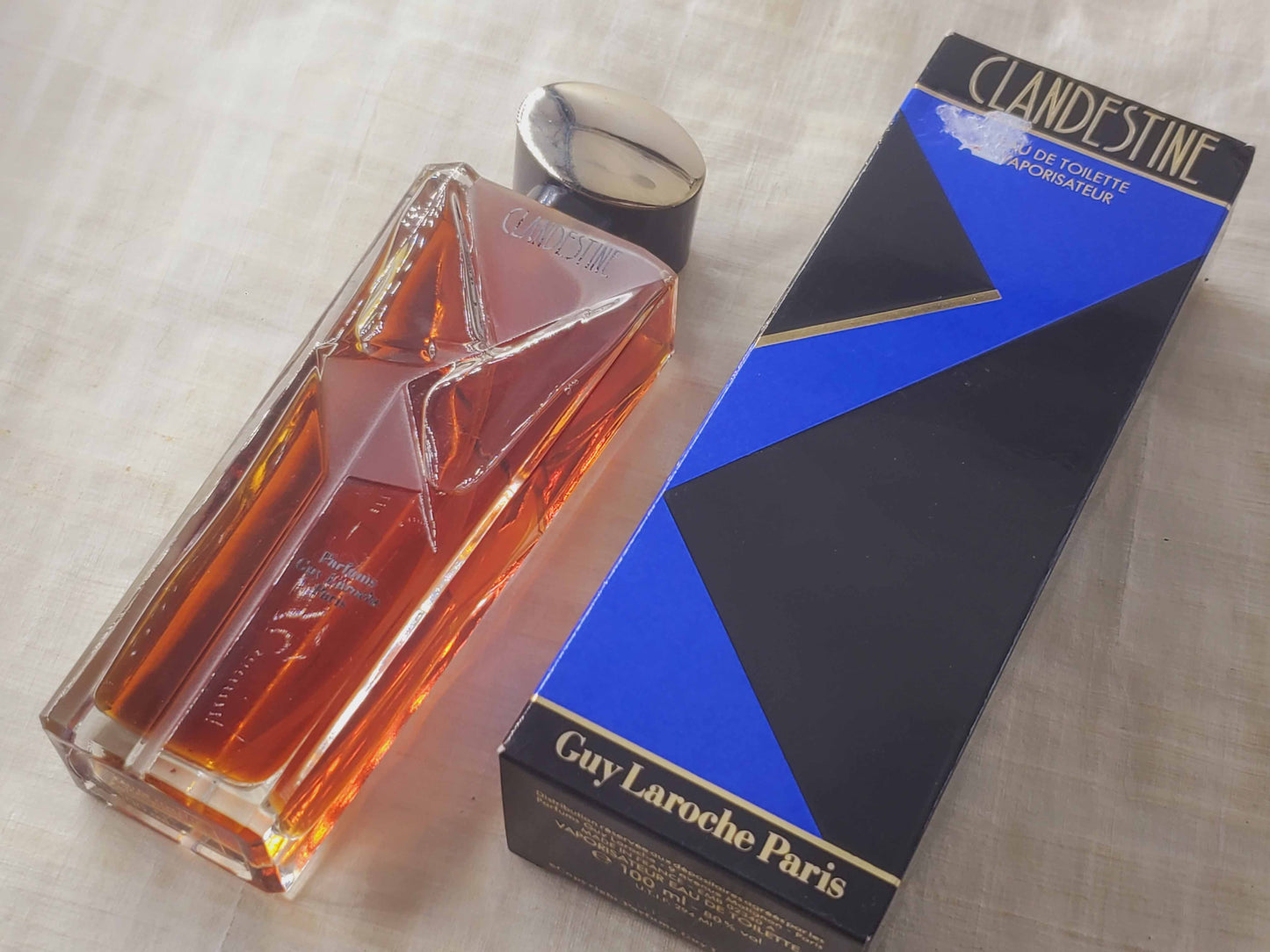 Clandestine Guy Laroche for women EDT Spray 100 ml 3.4 oz OR 50 ml 1.7 oz, Vintage, Rare