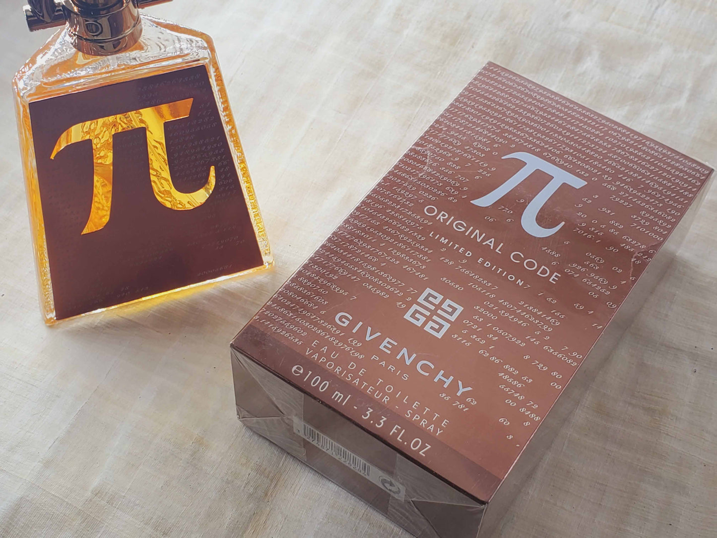Pi Original Code Givenchy for men EDT Spray 100 ml 3.4 oz, Vintage, Rare, Sealed
