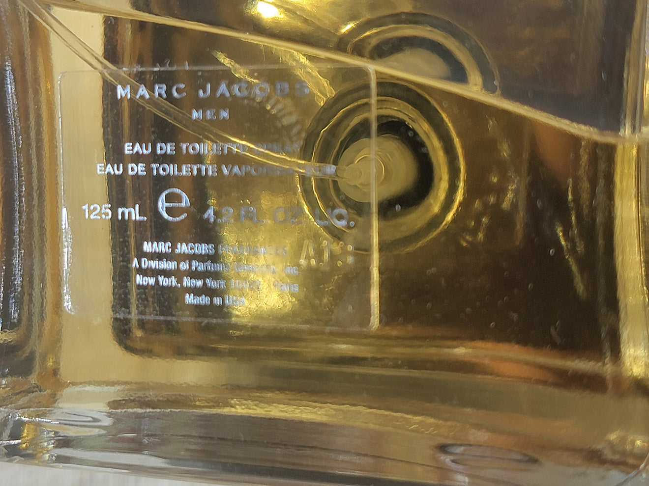 Marc Jacobs Men EDT Spray 125 ml 4.2 oz OR 75 ml 2.5 oz, Vintage, Rare