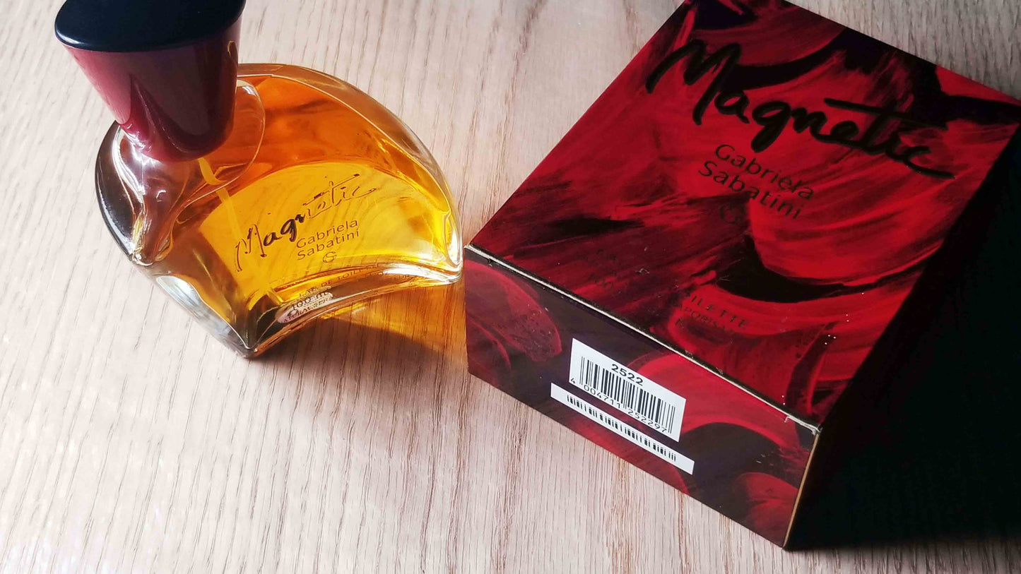 Magnetic Gabriela Sabatini for women EDT Spray 100 ml 3.4 oz, Vintage, Rare