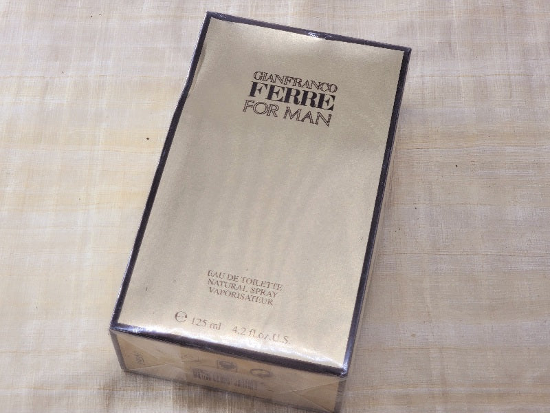 Gianfranco Ferre for Men EDT Spray 100 ml 3.4 oz, Vintage, Rare, Sealed
