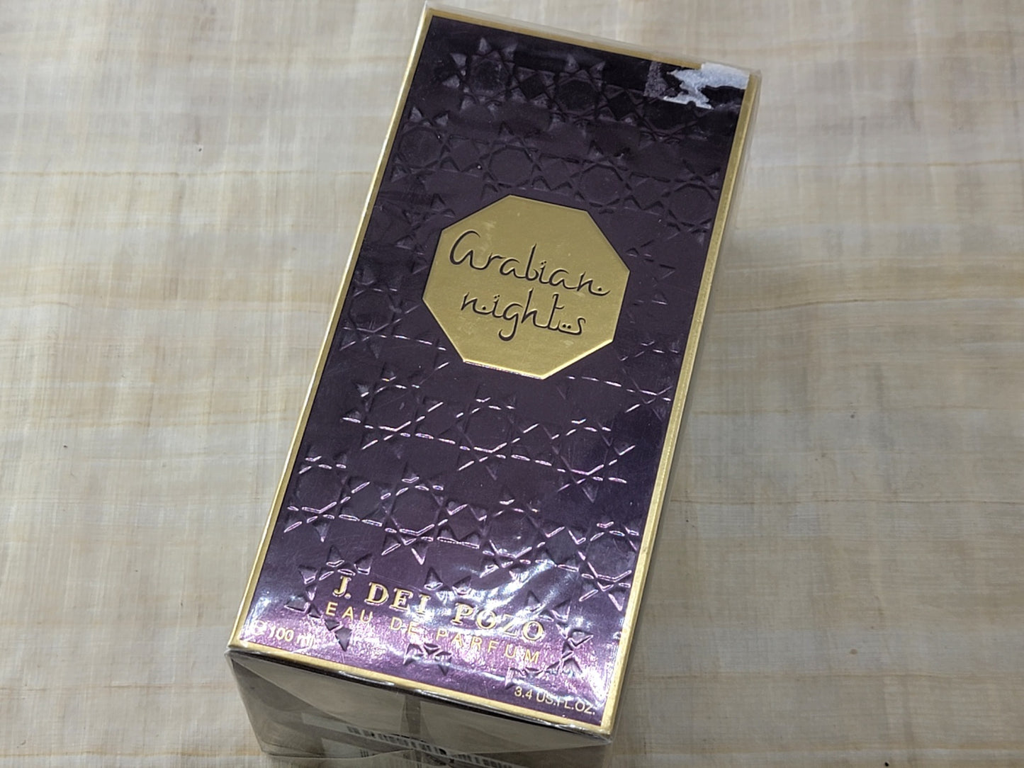 Arabian Nights Jesus Del Pozo for women EDP Spray 100 ml 3.4 oz, Vintage, Rare, Sealed