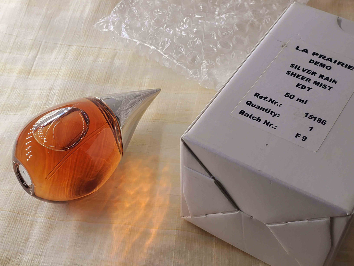 Silver Rain Sheer Mist La Prairie for women EDP Spray 50 ml 1.7 oz, Vintage, Rare, TESTER