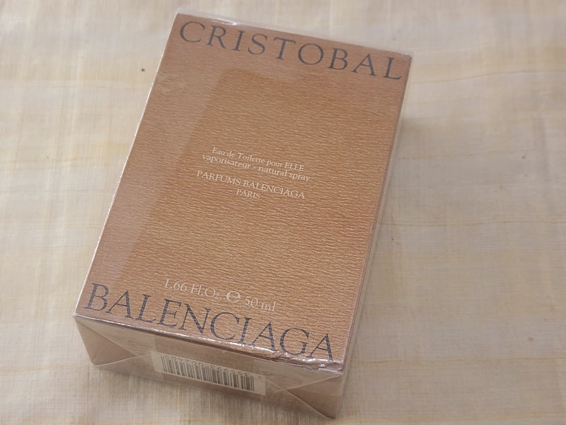 Cristobal Balenciaga for women EDT Spray 100 ml 3.4 oz Or 50 ml 1.7 oz, Vintage, Rare, Sealed