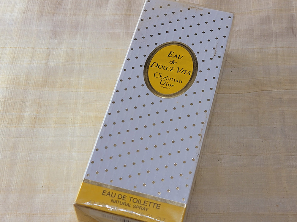 Eau de Dolce Vita Dior for women EDT Spray 100 ml 3.4 oz, Vintage, Rare, Sealed