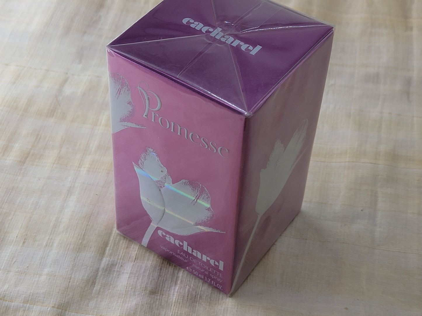 Promesse by Cacharel EDT Spray for women Spray 100 ml 3.4 oz Or 50 ml 1.7 oz, Vintage, Rare, Sealed