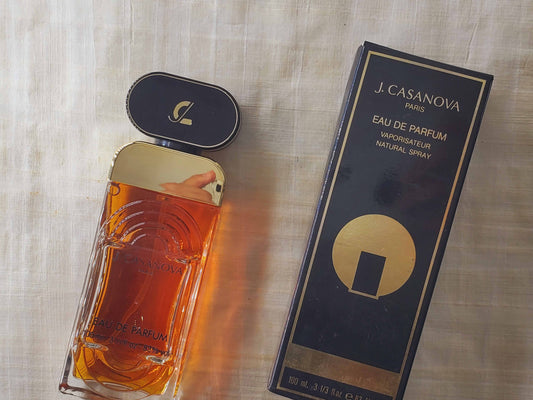J. Casanova for women EDP Spray 100 ml 3.4 oz, Vintage, Rare