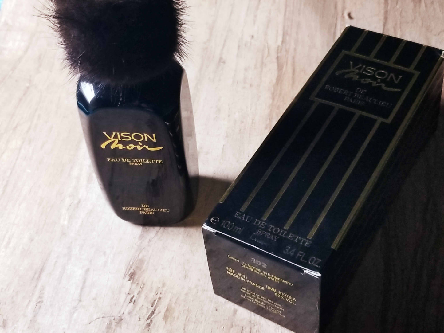 Vison Noir Robert Beaulieu for women EDT Spray 50 ml 1.7 oz, Vintage, Rare