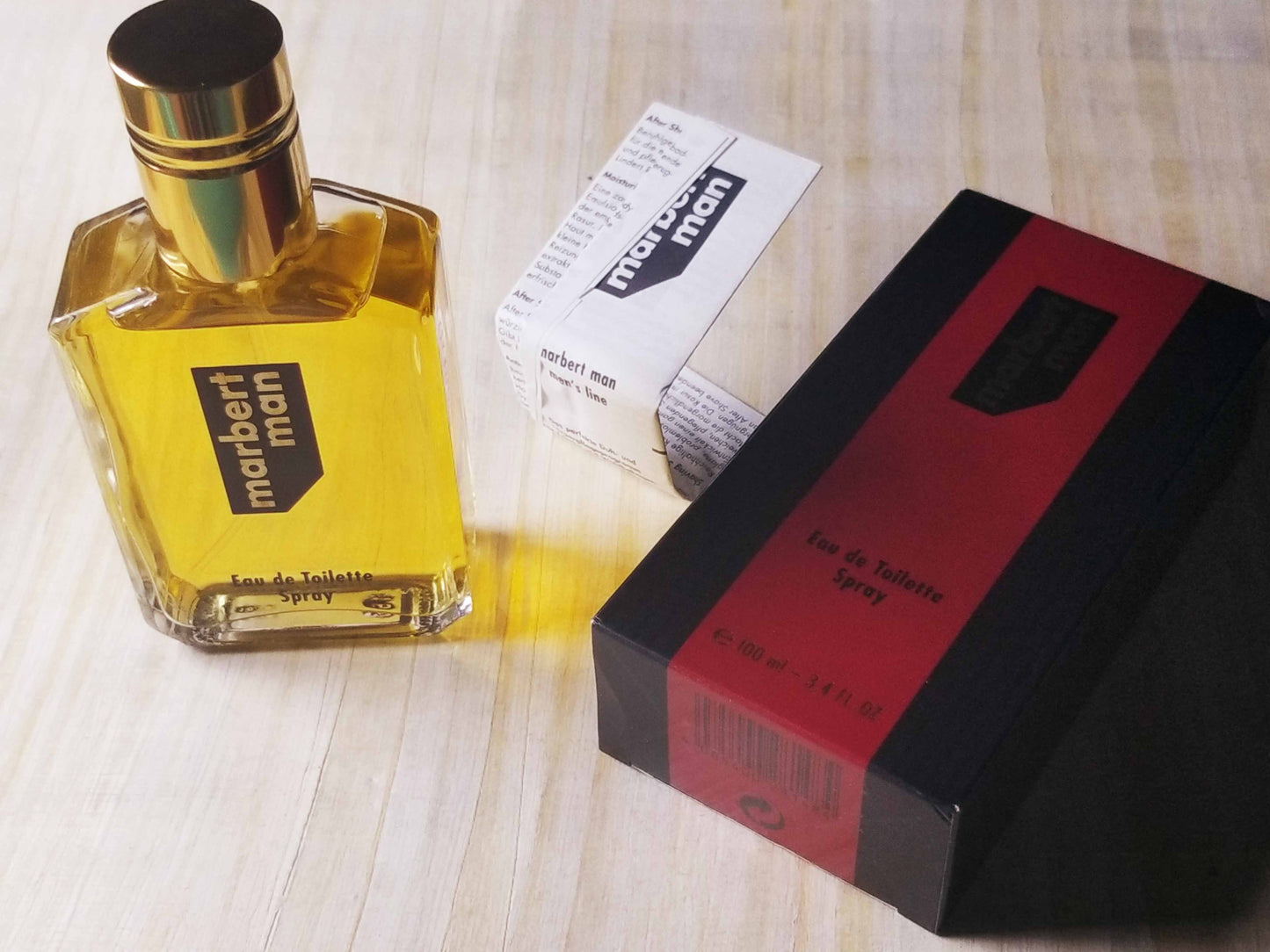 Marbert Man EDT Spray 100 ml 3.4 oz, Vintage, Rare