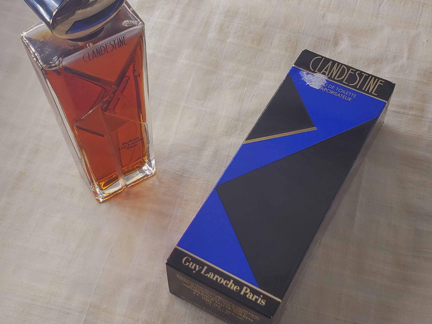 Clandestine Guy Laroche for women EDT Spray 100 ml 3.4 oz OR 50 ml 1.7 oz, Vintage, Rare
