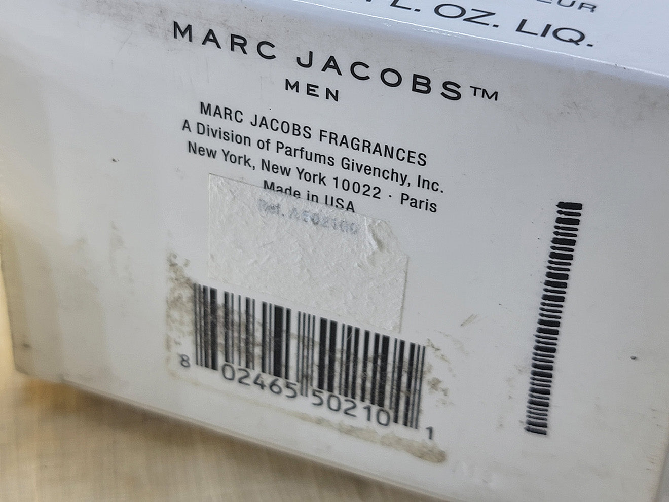 Marc Jacobs Men EDT Spray 125 ml 4.2 oz OR 75 ml 2.5 oz, Vintage, Rare