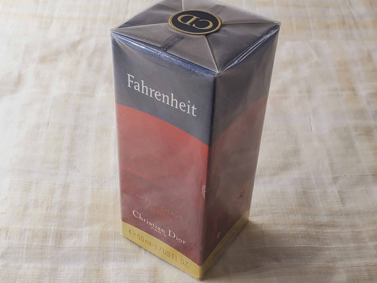 Christian Dior Fahrenheit Lotion After Shave Splash 50 ml 1.7 oz, Vintage, Rare, Sealed