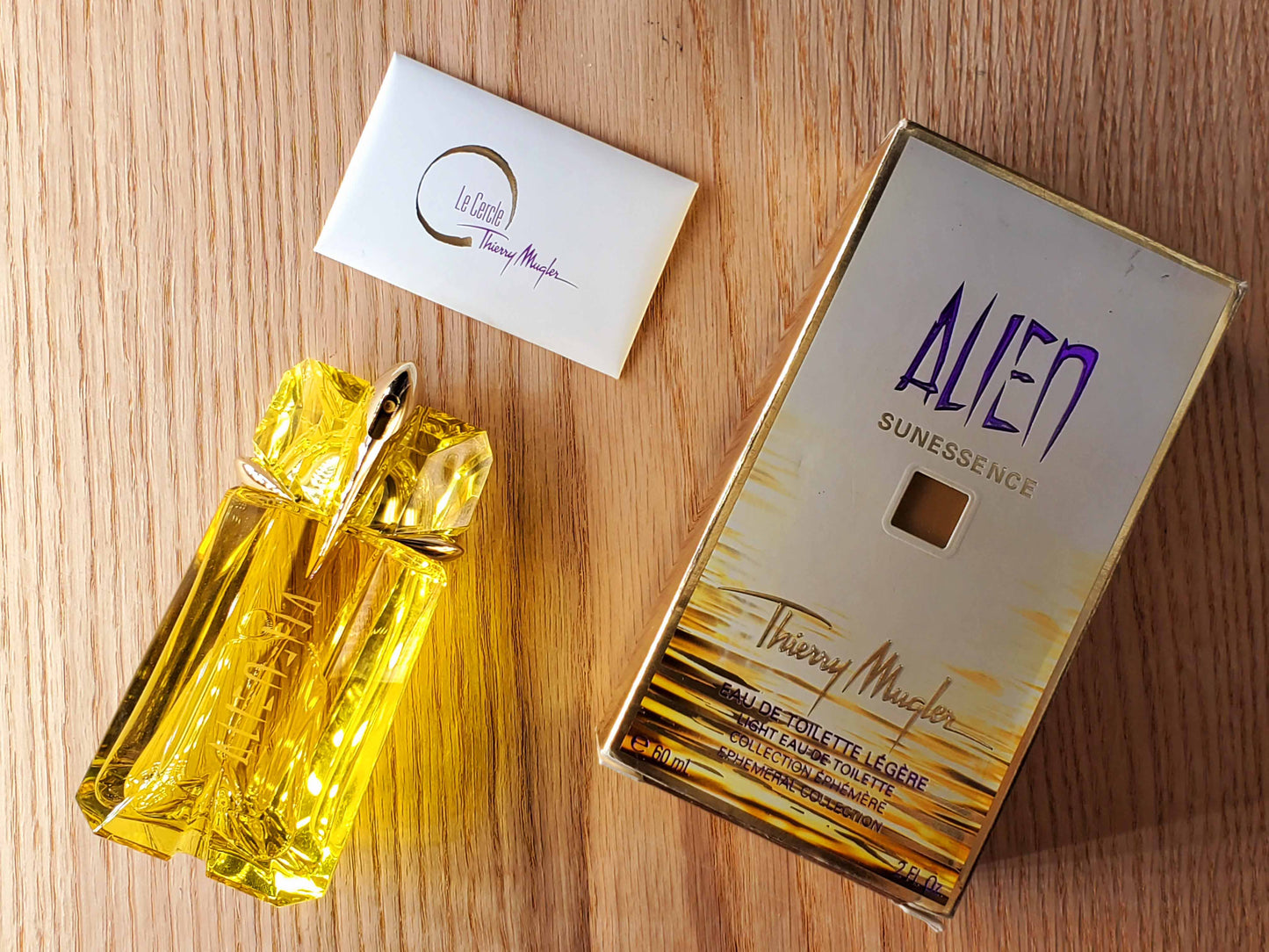 Alien Sunessence EDT Legere Mugler for women EDT Spray 60 ml 2 oz, Vintage, Rare