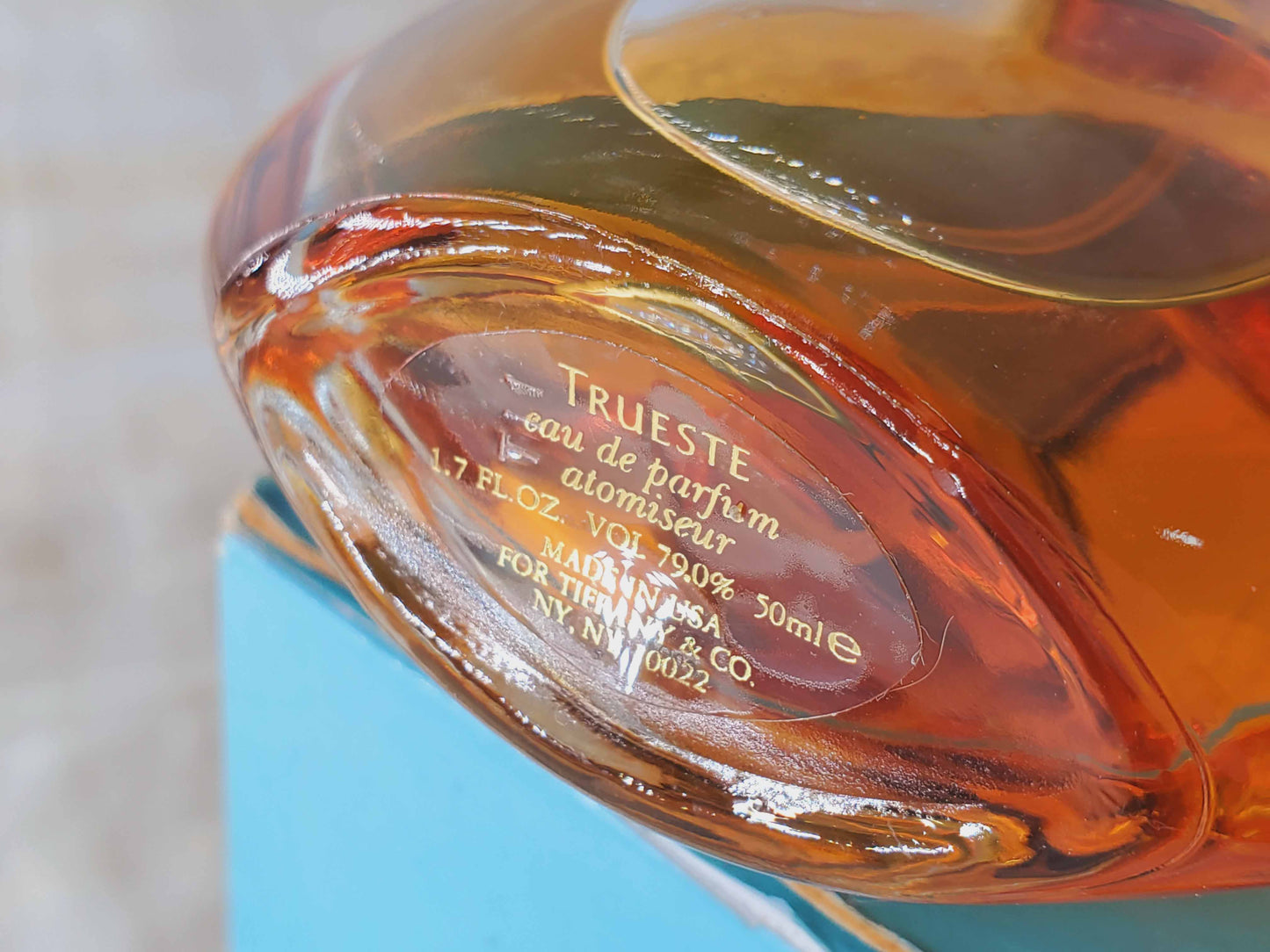 Trueste Tiffany for women EDP Spray 50 ml 1.7 oz, Rare, Vintage, As Pic