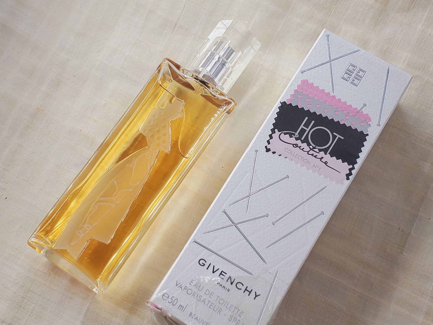 Hot Couture Collection No.1 Givenchy for women EDT Spray 50 ml 1.7 oz, Vintage, Rare