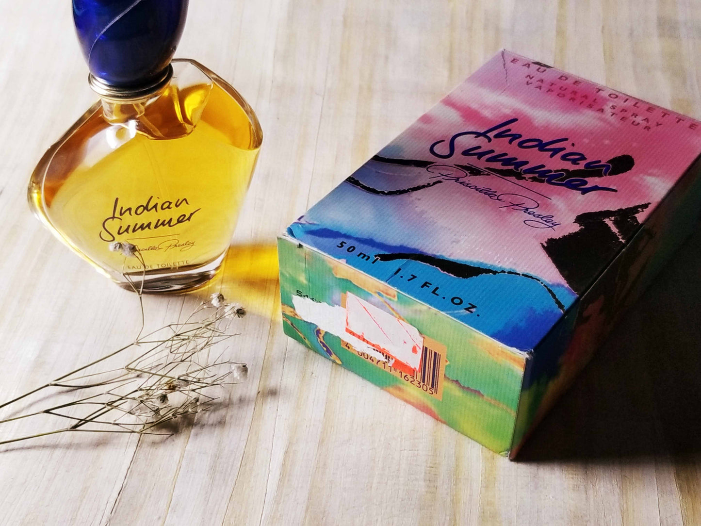 Indian Summer Priscilla Presley for women EDT Spray 50 ml 1.7 oz Or 30 ml 1 oz, Vintage, Rare