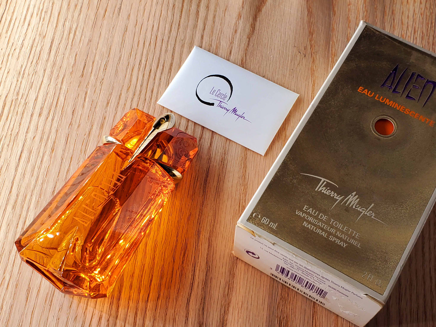 Alien Eau Luminescente Mugler for women EDT Spray 60 ml 2 oz, Vintage, Rare