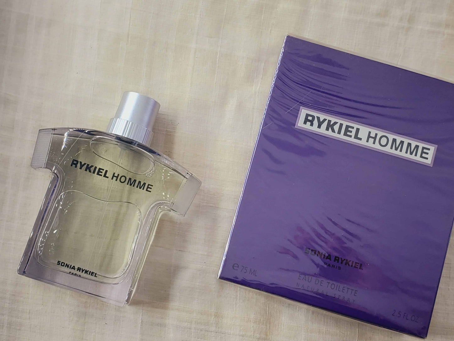 Rykiel Homme Sonia Rykiel for men EDT Spray 125 ml 4.2 oz, Vintage, Rare, Sealed
