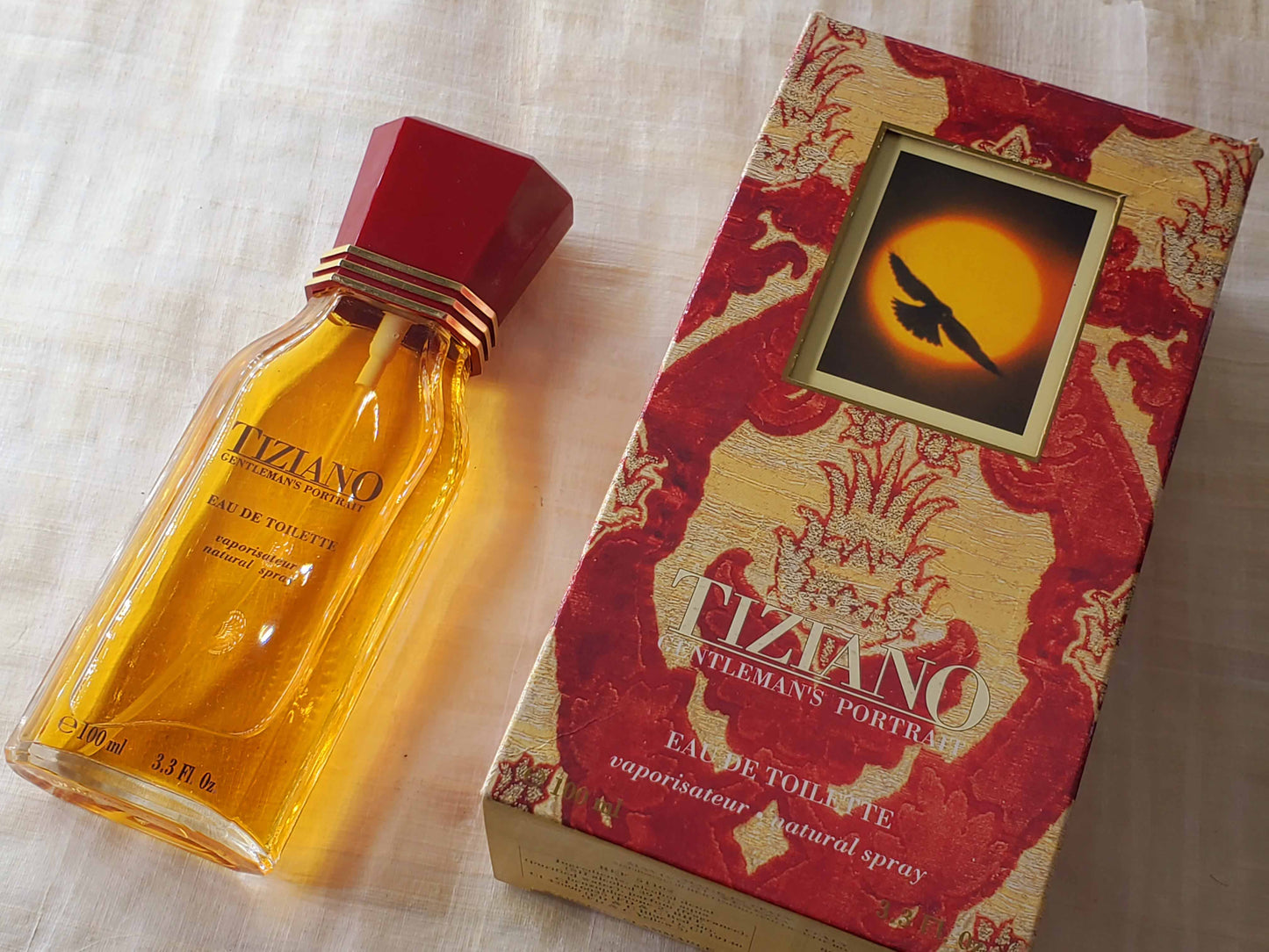 Tiziano - Gentleman's Portrait Vidal (Mavive) for men EDT Spray 100 ml 3.4 oz, Vintage, Rare