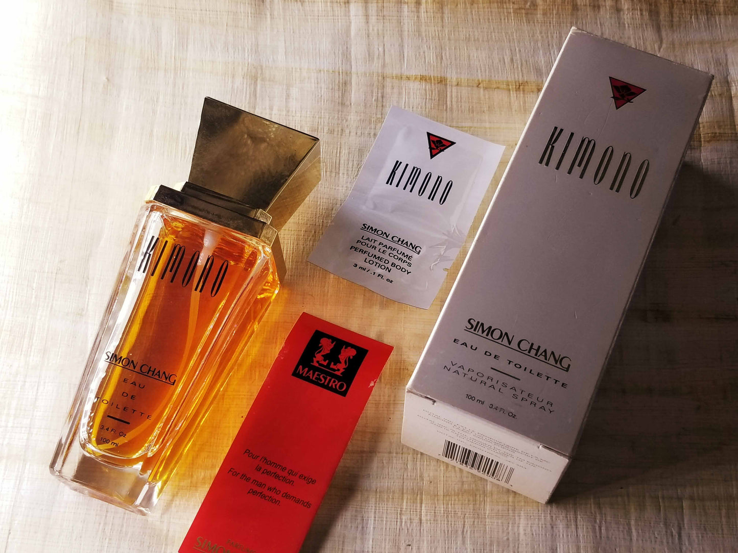 Kimono Simon Chang for women EDT Spray 100 ml 3.4 oz Or 50 ml 1.7 oz, Vintage, Rare