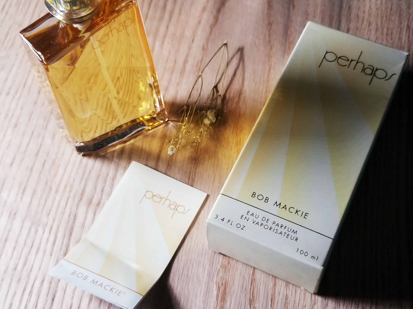 Perhaps by Bob Mackie Women EDP Spray 100 ml 3.4 oz, Vintage, Rare
