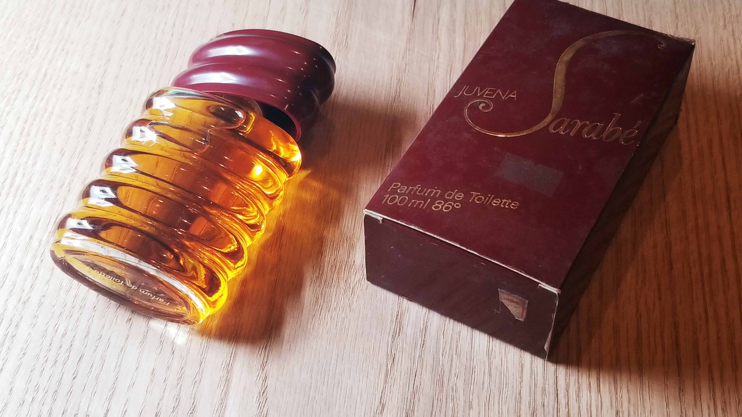 Sarabe Juvena for women Parfum de Toilette Splash 100 ml 3.4 oz Or 50 ml 1.7 oz, Vintage, Rare