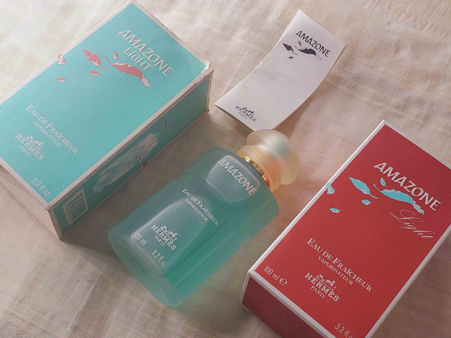 Amazone Eau de Fraicheur Spray Hermes for women 100 ml 3.4 oz OR 50 ML 1.7 oz, Vintage, Rare, Sealed