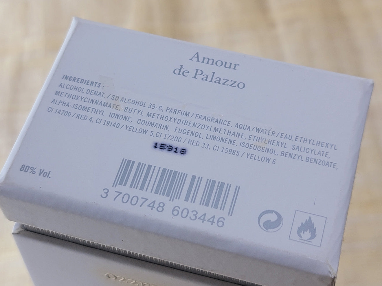 Amour de Palazzo Jul et Mad Paris Unisex EDP Spray 50 ml 1.7 oz, Rare, Vintage, Used As Pics