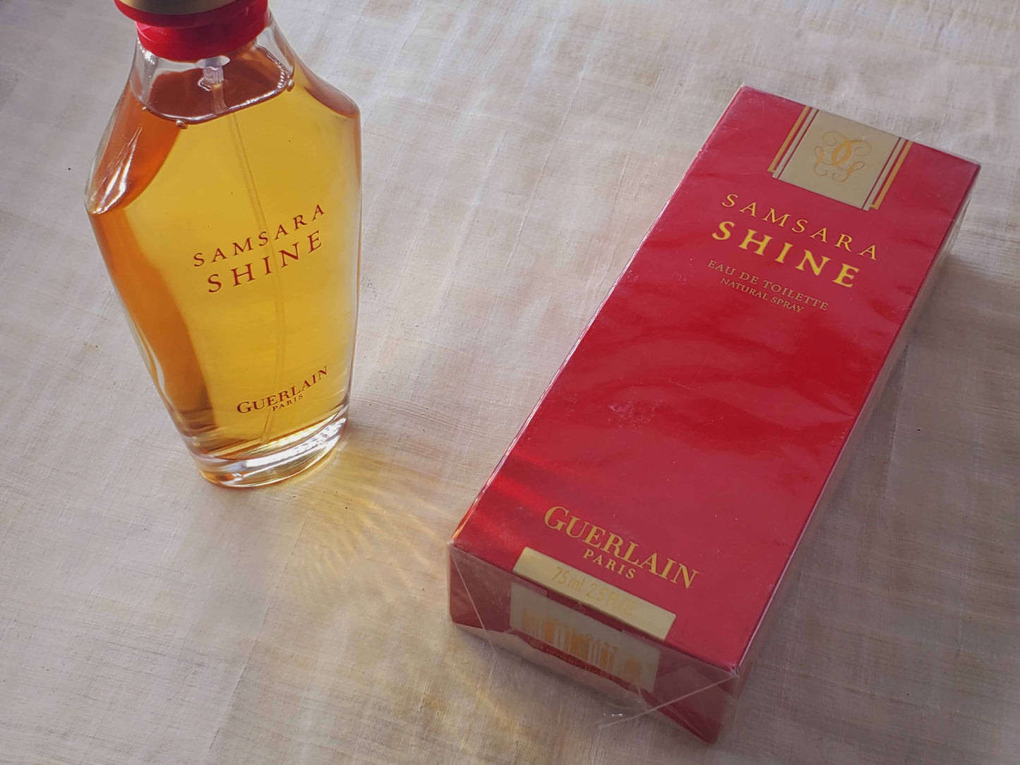 Samsara Shine Guerlain for women EDT Spray 75 ml 2.5 oz, Rare, Vintage