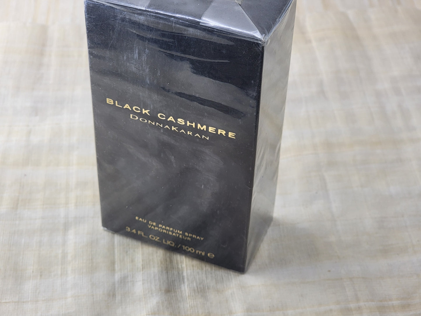 Black Cashmere Donna Karan EDP Spray 100 ml 3.4 oz OR 50 ml 1.7 oz, Vintage, Rare, Sealed