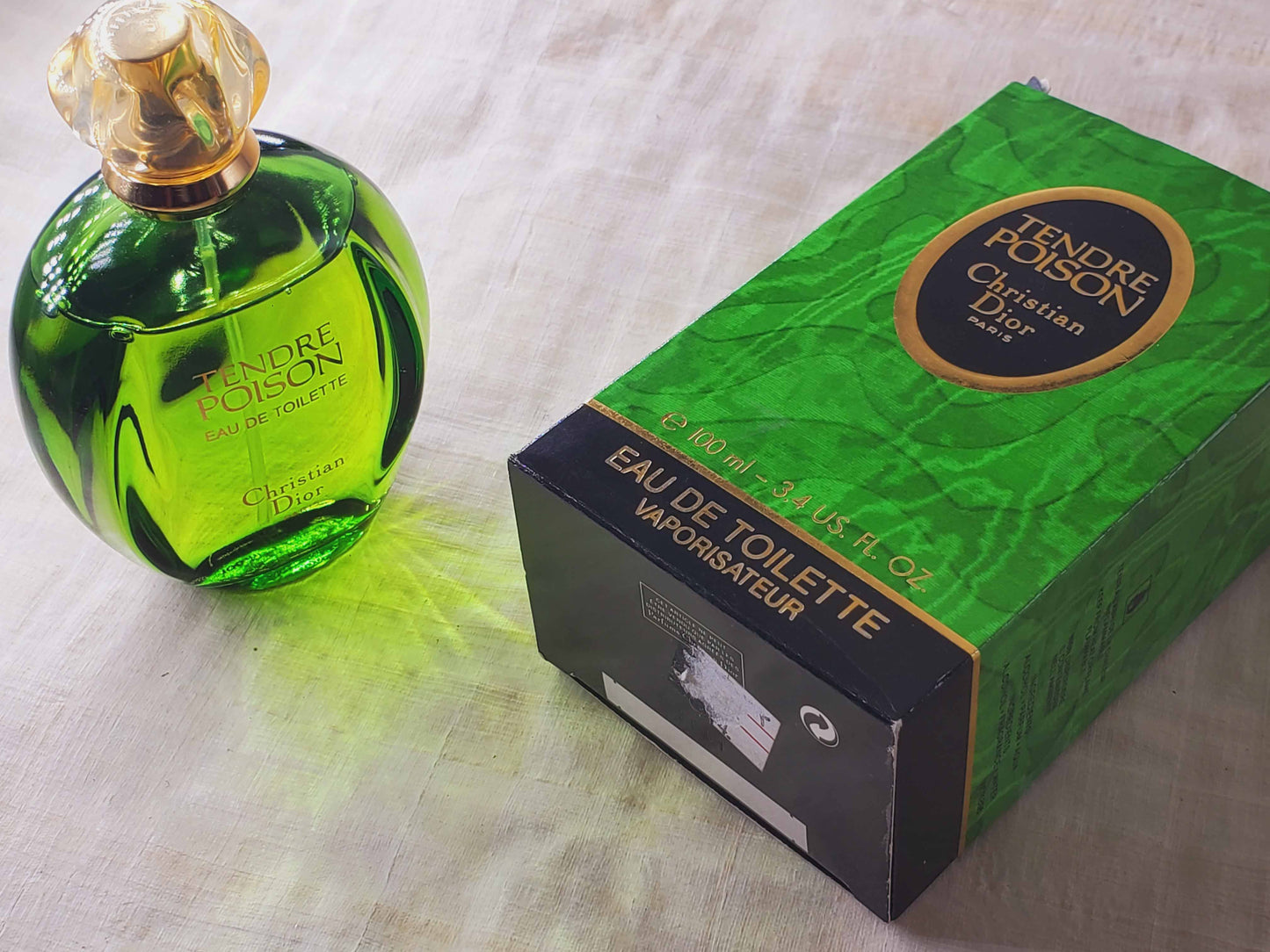 Tendre Poison by Christian Dior EDT Spray 100 ml 3.4 oz OR 75 ml 2.5 oz, Vintage, Rare
