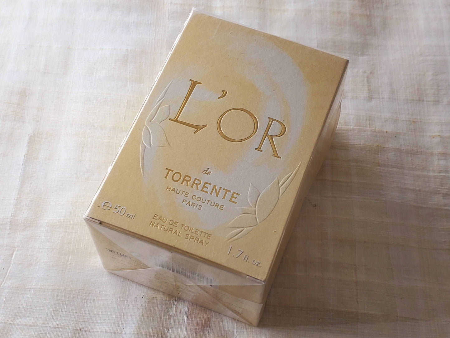 L'Or de Torrente Haute Couture for women EDT Spray 100 ml 3.4 oz Or 50 ml 1.7 oz, Vintage, Rare, Sealed