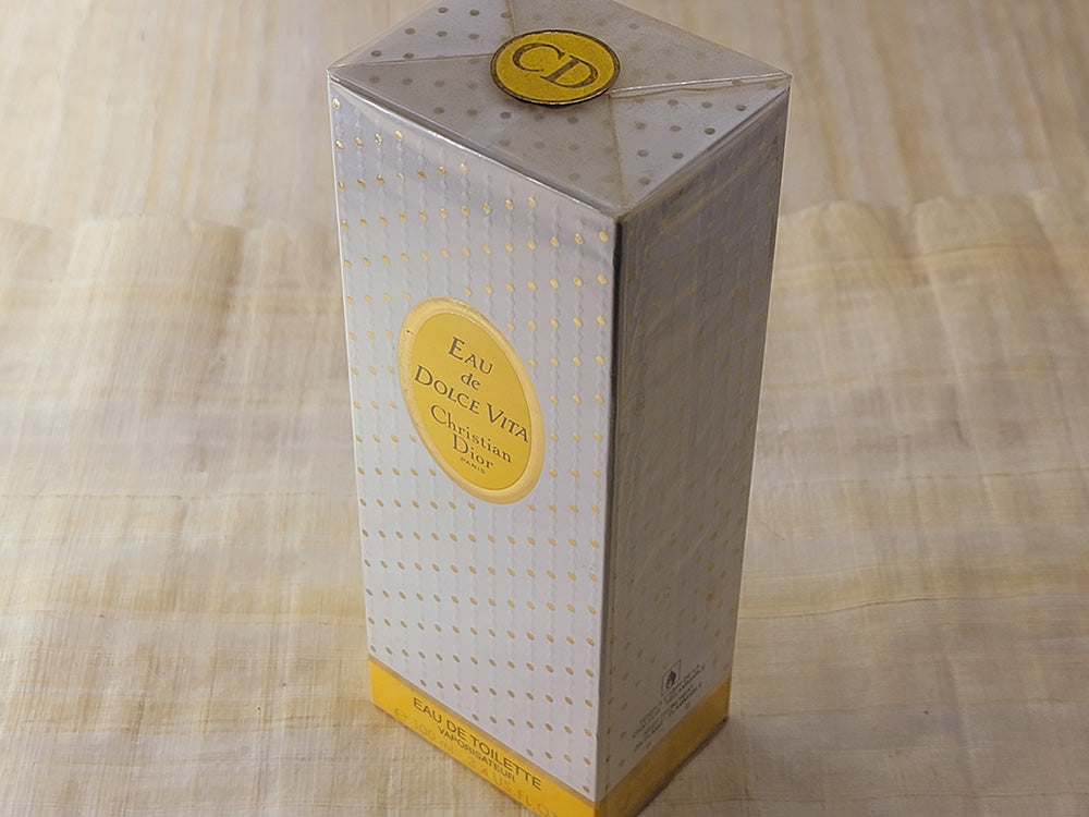 Eau de Dolce Vita Dior for women EDT Spray 100 ml 3.4 oz, Vintage, Rare, Sealed