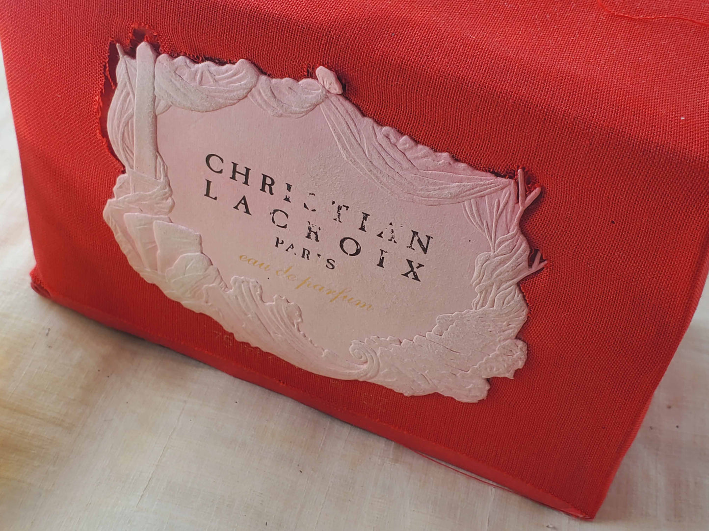 Christian Lacroix for Women EDP Spray 125 ml 4.2 oz OR 75 ml 2.5 oz, Vintage, Rare, As Photos, Slightly damaged box