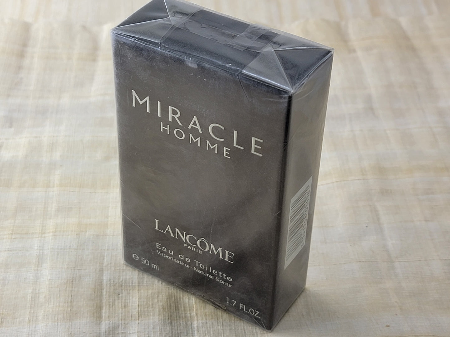 Miracle Homme Lancome EDT Spray 75 ml 2.5 oz OR 50 ml 1.7 oz Or Aftershave 100 ml, Vintage, Rare, Sealed